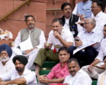 संसद की सीढ़ियों पर चाय-बिस्किट विवाद: राहुल गांधी से माफी की मांग, पूर्व सैनिकों ने उठाए सवाल