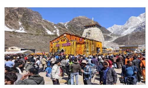 केदारनाथ धाम के कपाट खुले, गूंजा “हर-हर महादेव” का उद्घोष